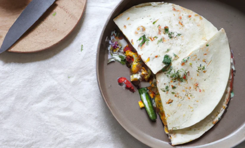 image of vegetarian quesadilla recipes