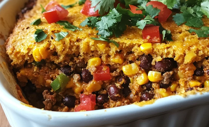 Mexican Cornbread Casserole Recipe