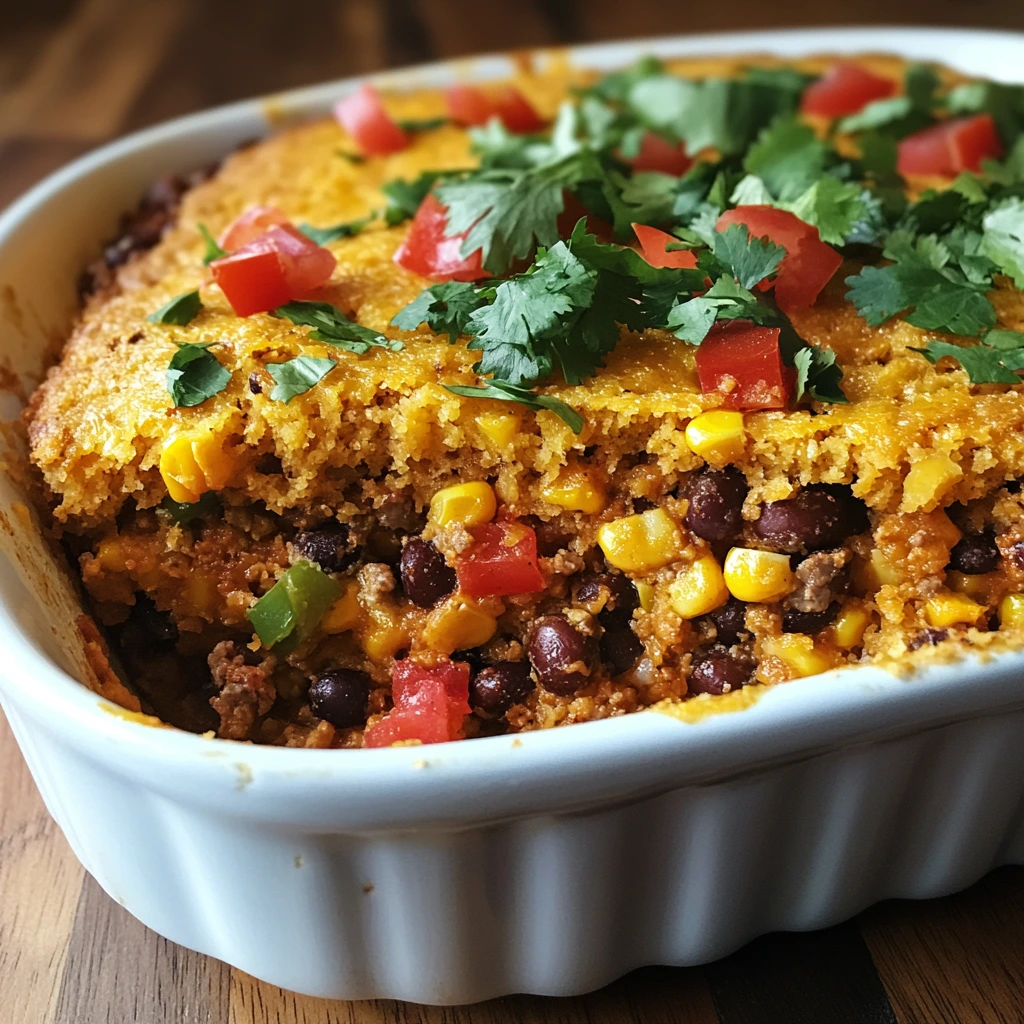 Mexican Cornbread Casserole Recipe
