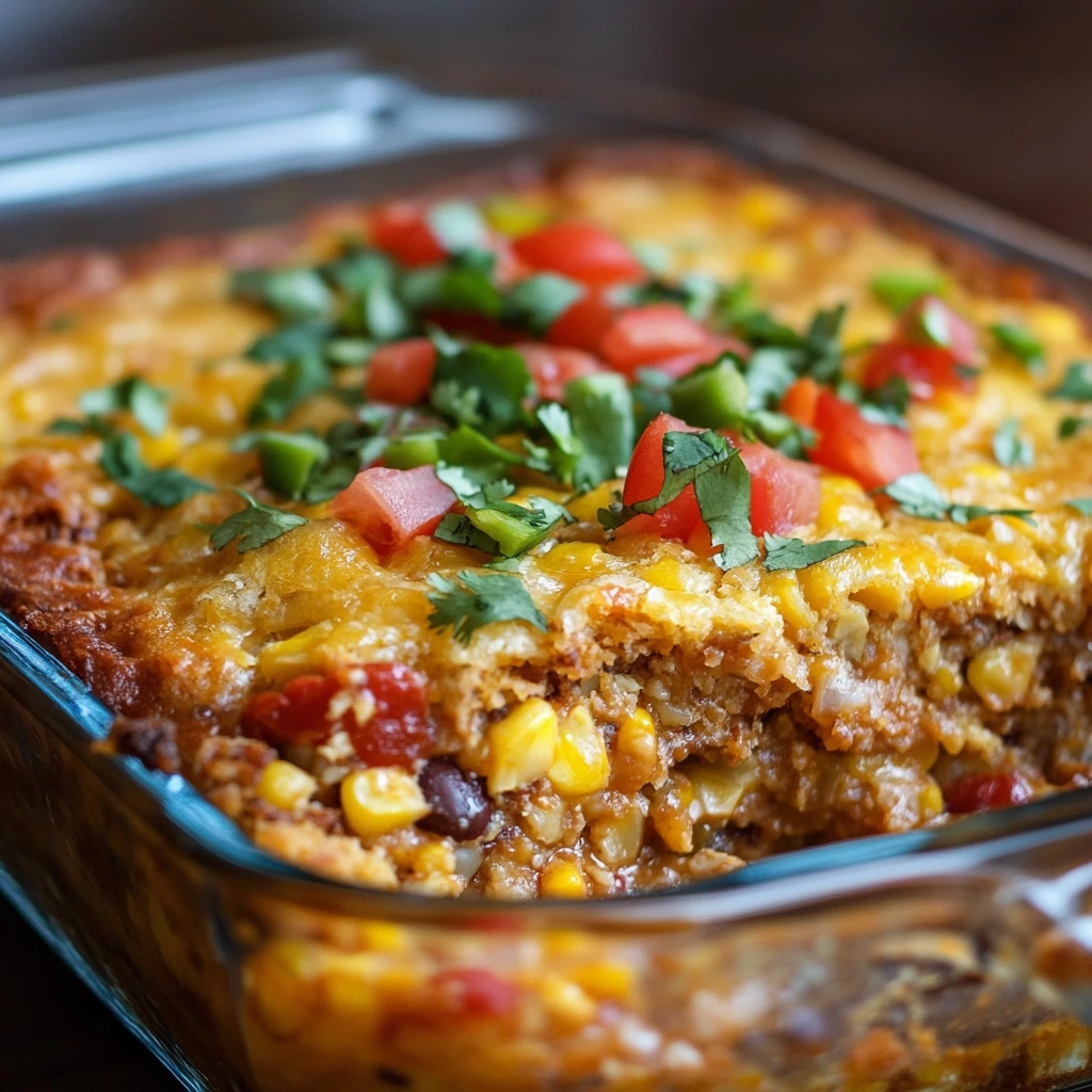 Mexican Cornbread Casserole Recipe